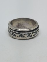 Vintage Sterling Silver 925 MEX Deer Ring Size 7.5 - £27.35 GBP