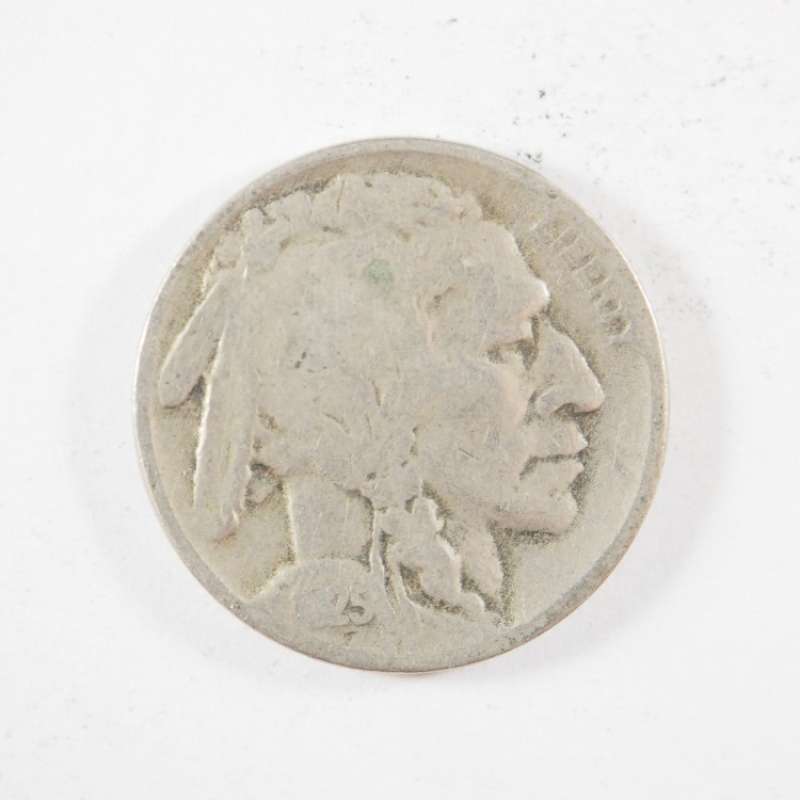 1925 P Buffalo Nickel Good (GD) - SKU 117USN - $2.95