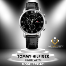 Tommy Hilfiger Men&#39;s 1791401 Sophisticated Sport Analog Display Black Watch - £97.19 GBP