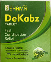 De Kabz Tablets Herbal Natural Remedy for Piles Constipation 60 - $8.00