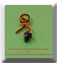Connector of EGR Exhaust Back Pressure Sensor VP22 Fit Ford Diesel 6.0L ... - £7.25 GBP