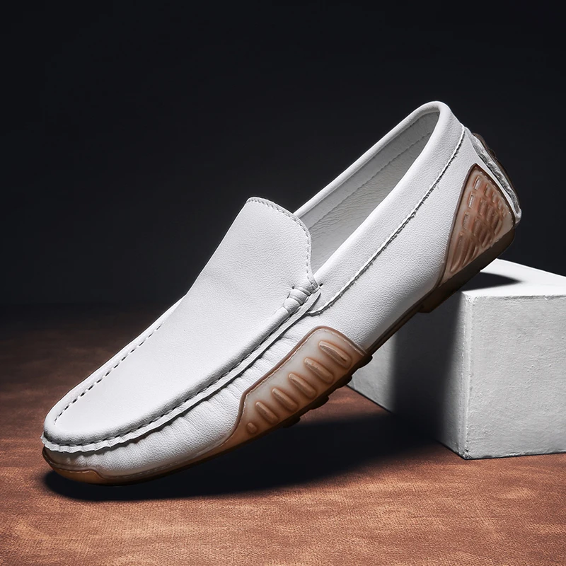 En loafers new driving casual shoes luxury brand formal moccasins italian comfy slip on thumb200