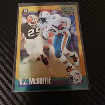 O.J. McDuffie #210 1994 Score Miami Dolphins Gold Zone - £1.55 GBP