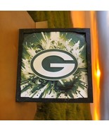 Green Bay Packers Art Piece 3D Printed HueForge - With FRAME! 3D ART - $485.32 MXN