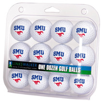 SMU Southern Medthodist Mustangs Dozen 12 Pack Golf Balls - £31.97 GBP
