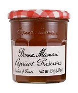 Bonne Maman Apricot Preserves Jam Jelly Fruit Spread  Made In France 13 oz - £11.07 GBP
