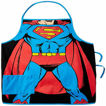 Superman Costume Kitchen Apron Multi-Color - £21.94 GBP