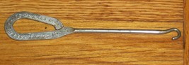 OLD SHIRT SHOE BOOT BUTTON HOOK TOOL SIEGENTHALER WOOSTER OHIO BOND STRE... - £32.25 GBP