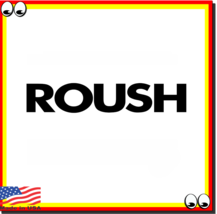 ROUSH Racing Mustang Vinyl Cut Decal Sticker Logo For Door Handles, Windows Etc. - £3.98 GBP+