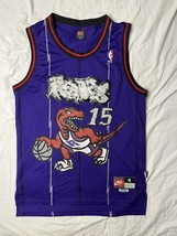 Vintage Nike Toronto Raptors Vince Carter Jersey Men’s Size Small Purple... - $552.85 MXN