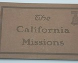 Vintage Seppia Foto Cartolina Libro Il California Missioni O.Newman Co.22 - $64.03