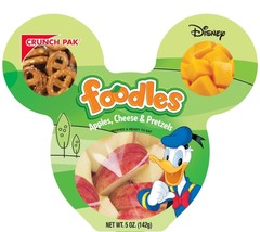 Disney&#39;s Donald Duck Snack Apple Slices Label Green - £2.40 GBP