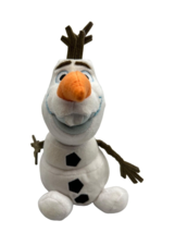 Disney Frozen II Olaf Soft Cuddly White Snowman Small 9&quot; Plush Stuffed Toy - $12.86