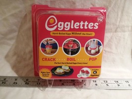 Egglettes Egg Cooking Silicone Cup, 4-Cups - £3.75 GBP