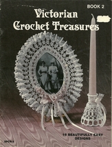 Victorian Crochet Treasures Pattern Book 2 SPCR-3 Sandy Crafts Lampshades Bowl - £7.98 GBP