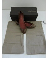 NIB BOTTEGA VENETA Chene Patent Leather Scarpa Pelle Shoes Flats 36C/6C - £199.70 GBP