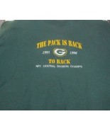 Green Bay Packers Large Sweatshirt LEE USA Cotton/Polyester Blend Green ... - £14.51 GBP