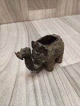 Elaborate Chinese Bronze Elephant Incense Burner - £44.55 GBP