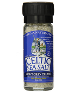 Celtic Sea Salt, Light Grey Grinder, 3 Oz White - $14.53