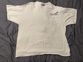 Salt Life Pocket T-Shirt 2XL White Offshore Fishing Mahi Graphic Back Hi... - $9.70