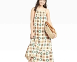 Universal Thread Women&#39;s Sleeveless Quilt Look Maxi Dress (Size L) CREAM... - $18.49