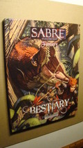DUNGEONS DRAGONS - SABRE FANTASY BESTIARY *VF/NM 9.0* HARBACK MONSTER MA... - $33.00