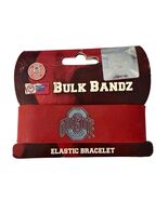 Ohio State Buckeyes Bulk Bandz Elastic Bracelet Red NCAA Wristband - $10.80