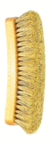 Pro LARGE Shine Brush Shoe Boot 8&quot; Blonde Light 100% HorseHair Bristles ... - $39.66