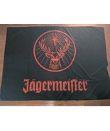 Authentique Jagermeister Noir Orange Drapeau 95 X 56 IN Métal Passe-Fil ... - €26,70 EUR