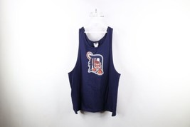Vintage Y2K 2000 Mens Large Faded Old English D Detroit Tigers Tank Top T-Shirt - £31.52 GBP