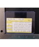 JERRY GARCIA ELECTRIC BAND - VINTAGE JULY 10, 1988 CONCERT TICKET STUB - $10.00