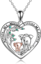 Mother&#39;s Day Gifts for Mom Her Women, Elephant Necklace Mothers Day Gifts for Mo - £46.47 GBP