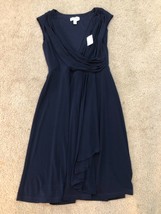 Dressbarn~Women&#39;s Size 4~Navy Blue Party Cocktail Summer Dress NWT $39.99 - $25.99