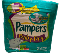 Pampers Baby Dry - Size 4 Diapers - 24 Count - $123.51 CAD
