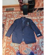 Bert Pulitzer Men’s Blazer Carlin TR Jacket Size 54 Regular Executive Na... - $65.97 CAD