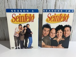 Seinfeld Seasons 1 &amp;2 and 3. Two Box Sets 8 discs in total. - £11.41 GBP