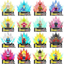 anime series building blocks dragon ball z with base plate without battery action figu thumb200