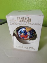 Schmid Disney Collectible Ornament Fantasia 50th Anniversary Vintage Christmas  - $23.61