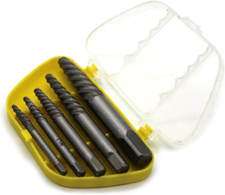 TMAX 5 Pc Heavy Duty Screw Extractor Kit Damage Broken Bolt Removal Tool... - £10.93 GBP