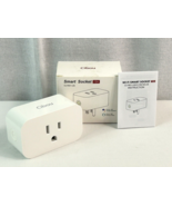 NEW Cibou Smart Plug Socket 15A WIFI APP Controlled w/ Alexa / Google As... - £3.95 GBP