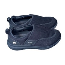 FitVille Shoes Men Extra Wide Slip-On comfort Shoes for Swollen Feet Black 11.5W - $52.04