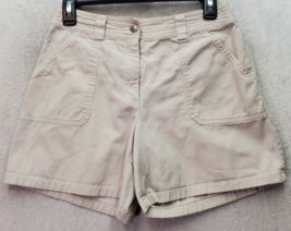 Talbots Chino Shorts Girls Size 16 Tan Solid 100% Cotton Slash Pocket Fl... - £14.41 GBP