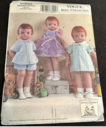 Vogue V7892 18&quot; Doll Pattern UNCUT Dress Slip Petticoat Top Shorts - €6,79 EUR