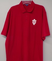 Indiana University Hoosiers NCAA Mens Embroidered Polo Shirt XS-6X, LT-4XLT New - $26.99+