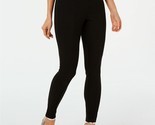 Hue Women&#39;s Textured Knit High-waist Leggings Black All Sizes XS-3XL - $12.99