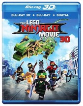 The Lego Ninjago Movie (3D Blu-ray) [Blu-ray] - New &amp; Sealed - Free Shipping - $45.00