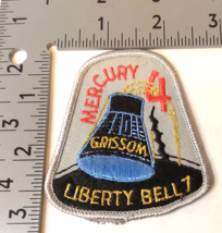 NASA Space Patch Mercury 4 Liberty Bell 7 Grissom Embroidered Badge Emblem - £7.02 GBP
