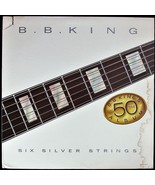 B.B. KING &quot;SIX SILVER STRINGS&quot; 1985 VINYL LP ALBUM 8 TRACKS MCA-5616 ~RA... - £14.09 GBP