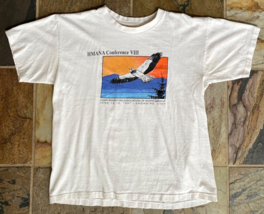 HMANA Conference VIII T Shirt-Hawk Migration-Snowbird UT-Single Stitch T... - $459.16 MXN