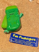 Kid&#39;s Fun Flashlight Frog LED Pump Action Light *NEW* aaa1 - £7.85 GBP